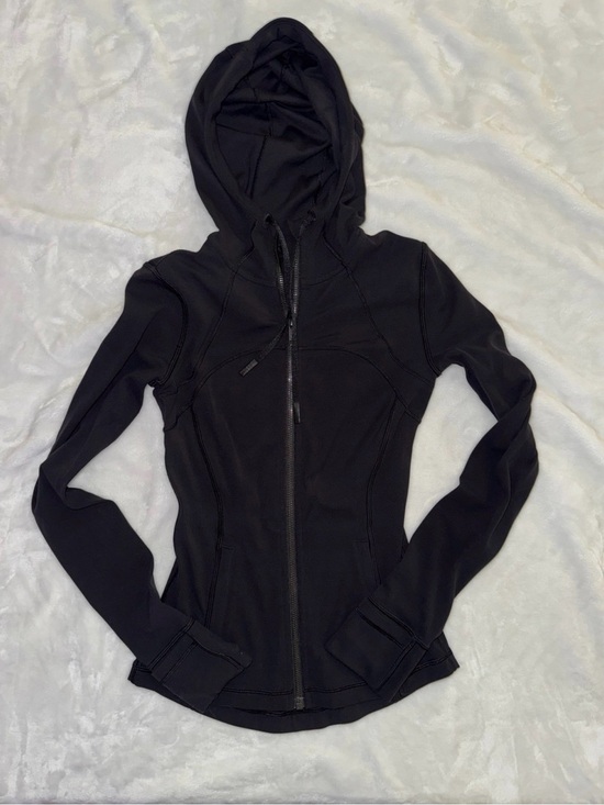 lululemon athletica Jackets & Blazers - lululemon athletica Black Full-Zip Hooded Jacket